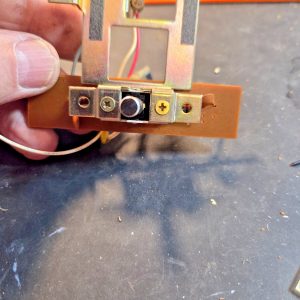 Teaberry "T Control" front panel throw switch w/ bracket