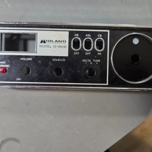NICE SHAPE FRONT FACEPLATE FOR Midland 13-882B MOBILE CB RADIO