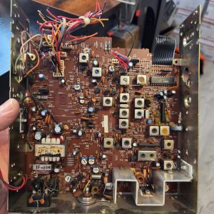 Uniden PC 76XL Main Circuit Board and Chassis Assembly