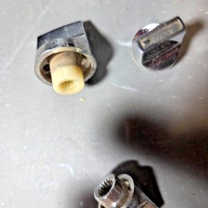 SET OF THREE KNOBS FOR ROBYN DG-30 MOBILE CB RADIO