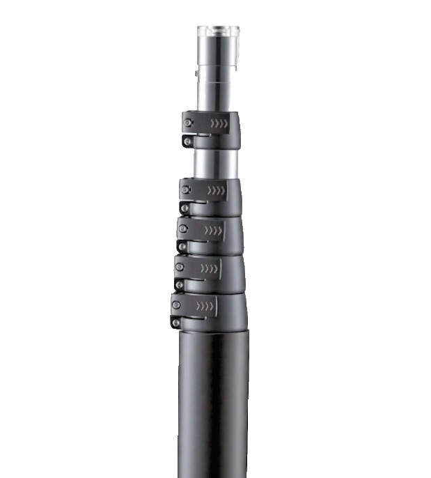 HEAVY DUTY 30' EXPANDING POLE DESIGNED FOR ANTENNA'S WITH LOW WIND RESISTANCE
