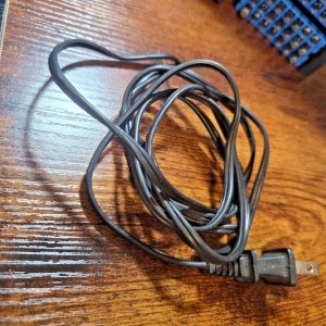 ORIGINAL AC POWER CORD FOR THE S.B.E. LAND COMMAND BASE STATION CB RADIO
