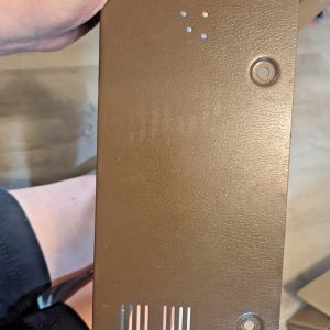 TOP/SIDES (METAL IN GOOD SHAPE AS IS THE PAINT) S.B.E. LAND COMMAND BASE STATION