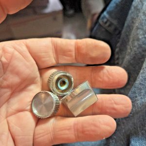 SET OF KNOBS FOR THE SBE Catalina II Mobile CB Radio (JUST KNOBS)