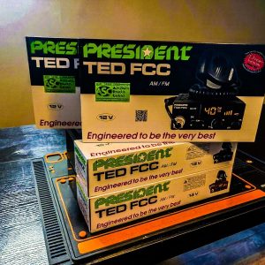 President TED FCC AM/FM Radio in unopened box still in shrinkwrap, ready to ship