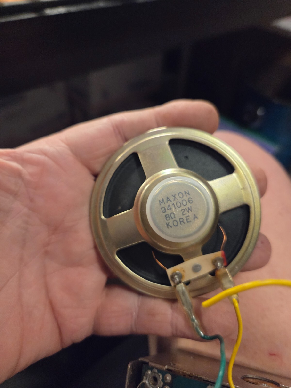 Midland 77-101B Maxon 8 Ohm 2W Speaker Tested CB Radio Parts - Image 2