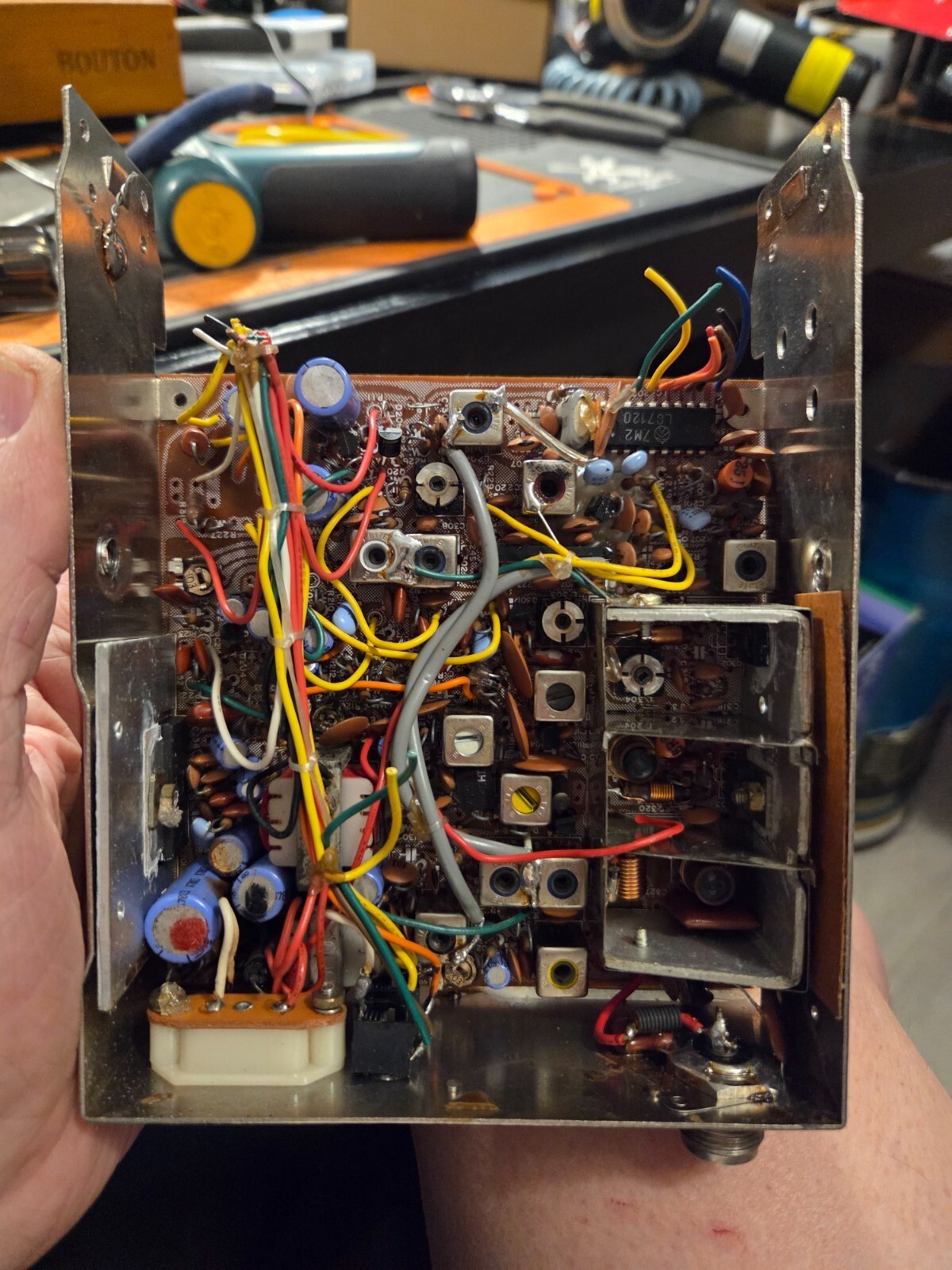 Midland 77-101B Main Circuit Board Chassis Assembly Tested CB Radio Parts