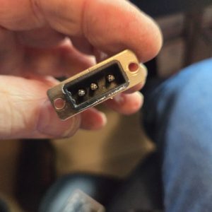Realistic TRC-427 3-Pin DC Power Connector Socket