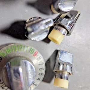 COMPLETE SET OF KNOBS FOR JC PENNEY MODEL 6211 MOBILE CB RADIO