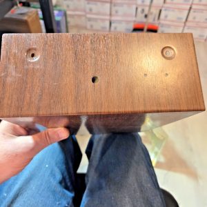 Teaberry "T Control" Woodgrained Metal top & Side covers for the radio