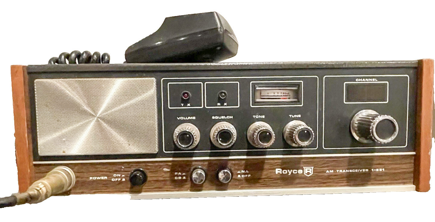 WORKING S/RF METER FOR THE ROYCE 1-621 BASE STATION CB RADIO