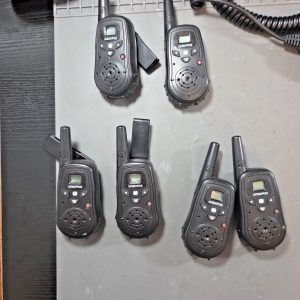 PAIR OF AUDIOVOX FRS PERSONAL RADIOS WORKING CONDITION TESTED
