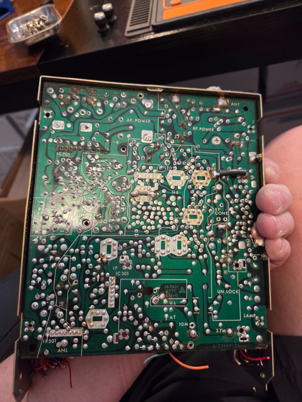 General Electric GE 3-5810A Main Circuit Board Chassis and Channel Selector - Image 2