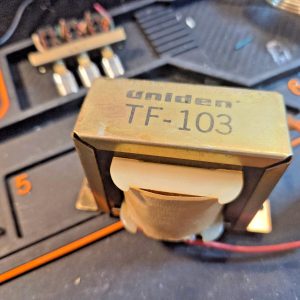 THIS IS A WORKING AC TRANSFORMER ONLY FROM PRESIDENT DWIGHT D CB RADIO