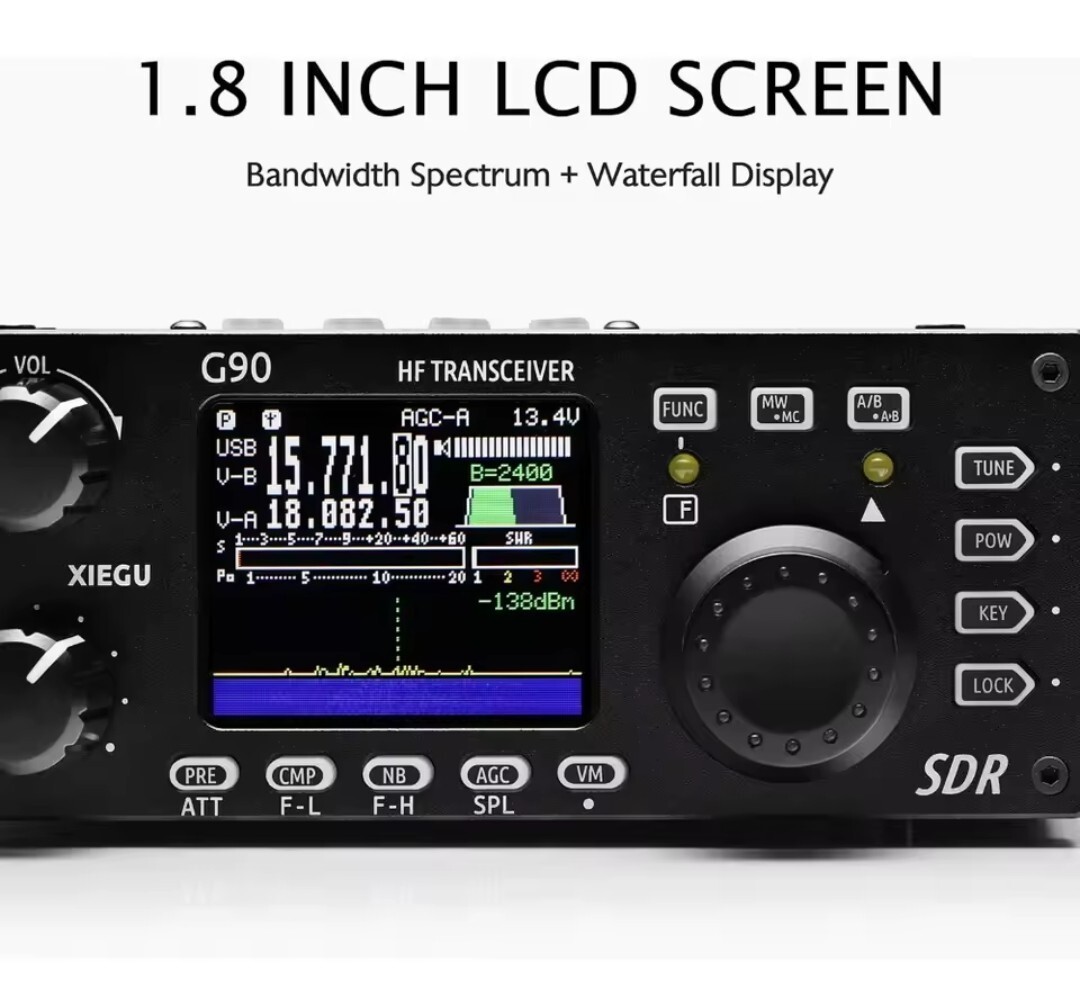xiegu g90 20w hf amateur radio transceiver - Image 3