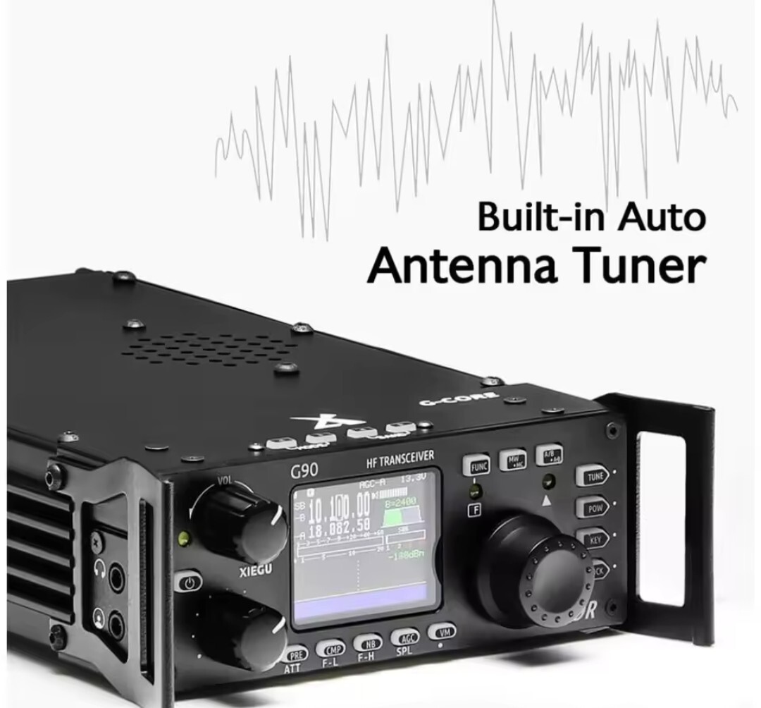 xiegu g90 20w hf amateur radio transceiver - Image 4