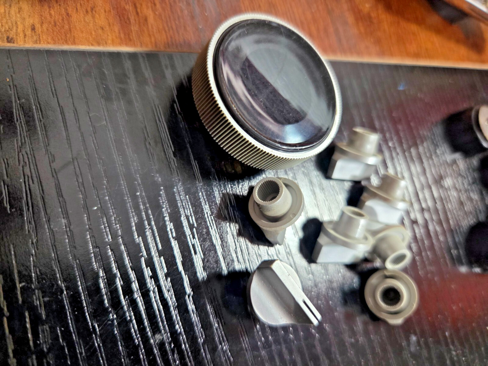 COMPLETE SET OF KNOBS FOR THE CRAIG MODEL 4201 BASE STATION CB RADIO