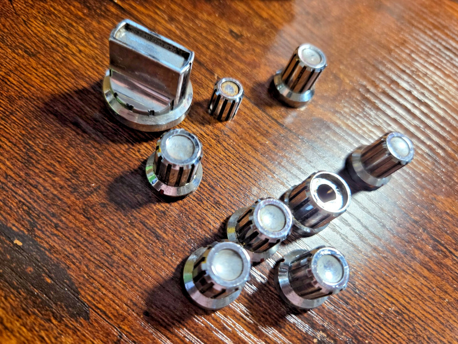 COMPLETE SET OF KNOBS FOR GALAXY DX 959B MOBILE CB RADIO