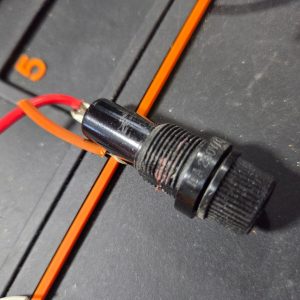 Midland 863b rear panel fuse holder 110vac