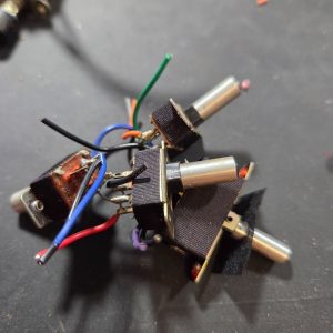 Midland 863b front panel throw switches