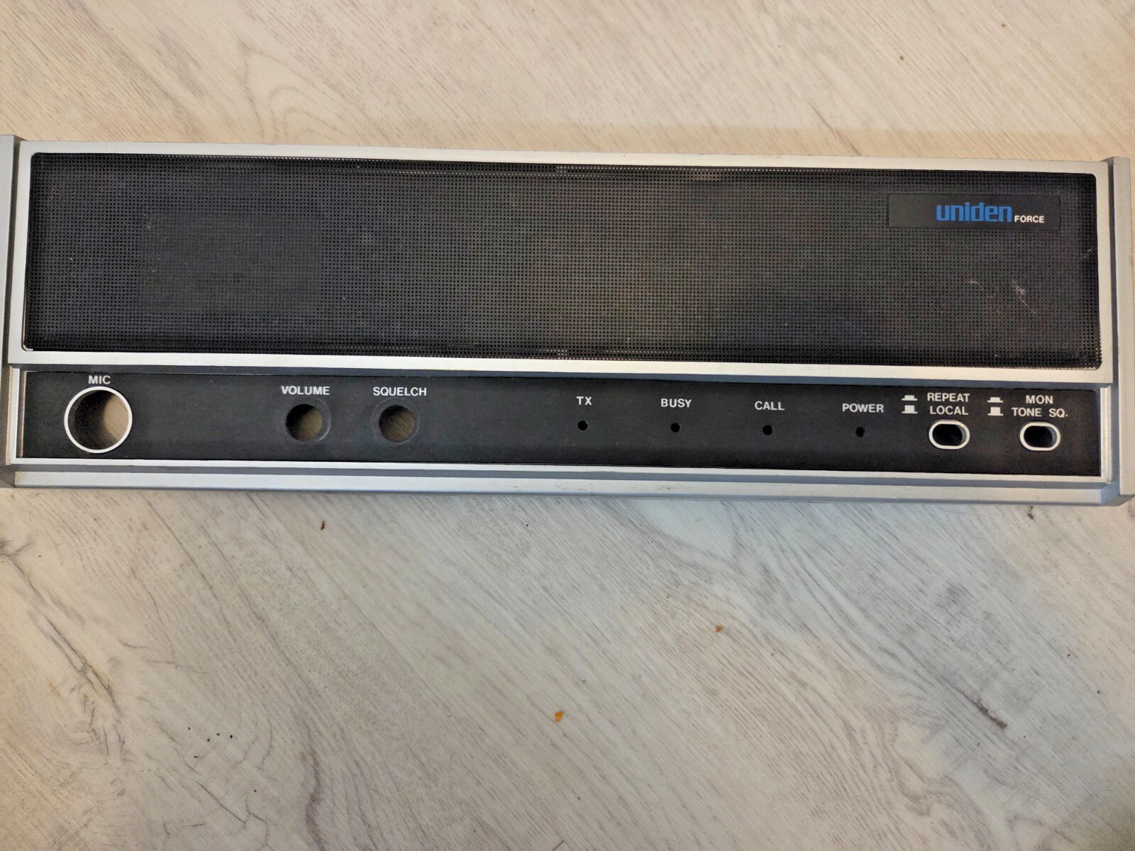 VERY NICE FRONT PANEL FOR Uniden Force UHF Desktop Repeater ARU-251K