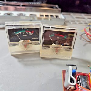 PAIR OF S/RF METERS FOR ROBYN GT-7C MOBILE CB RADIO
