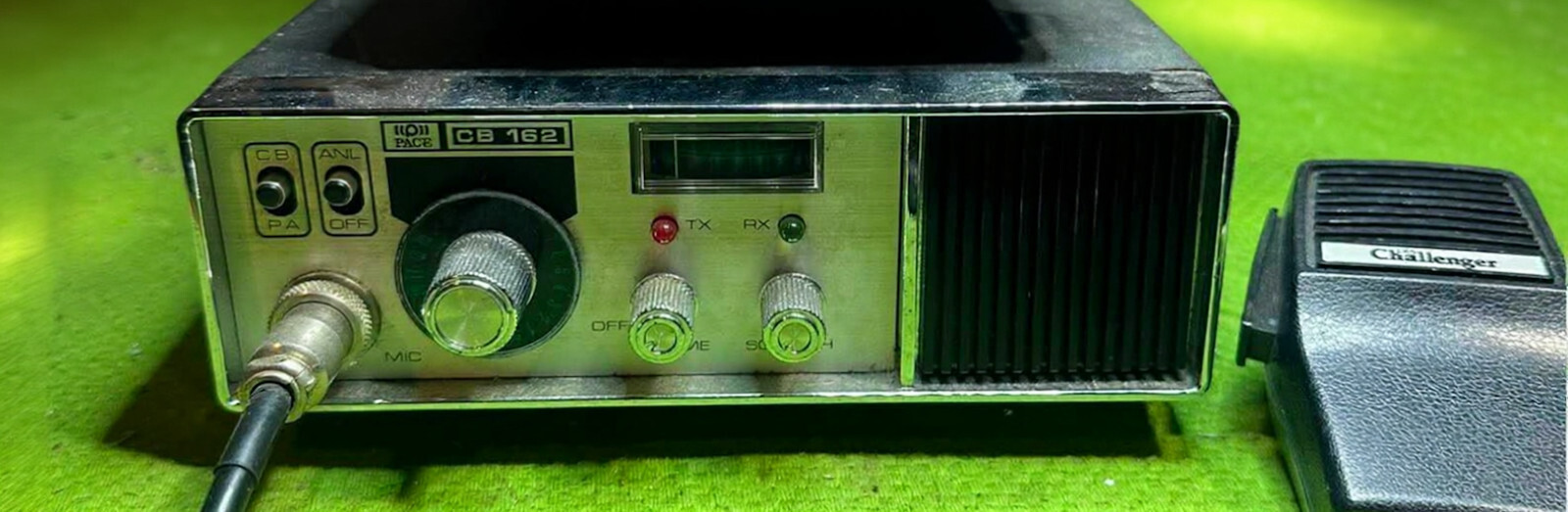 RESTORED VINTAGE PACE 162 MOBILE CB, PEAKED, TUNED, COMPLETELY REBUILT