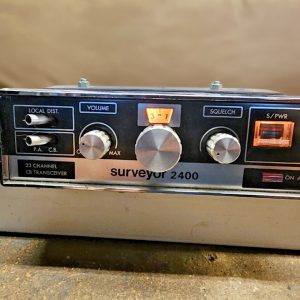 WORKING SURVEYOR 2400 MOBILE CB RADIO (23 CH), NICE CONDITION