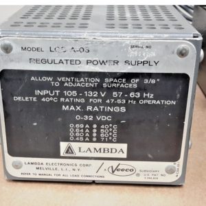 LAMDA 0-32 VDC POWER REGULATED SUPPLY WORKING