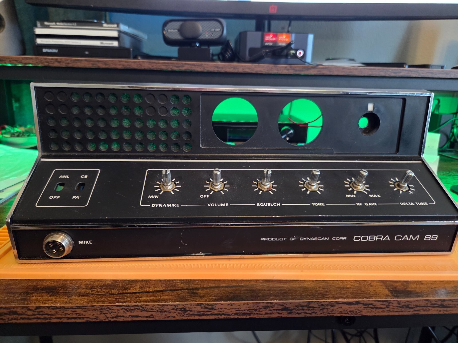 UNIQUE OPPORTUNITY FRONT PANEL AND ALL RHEOSTATS COBRA CAM 89