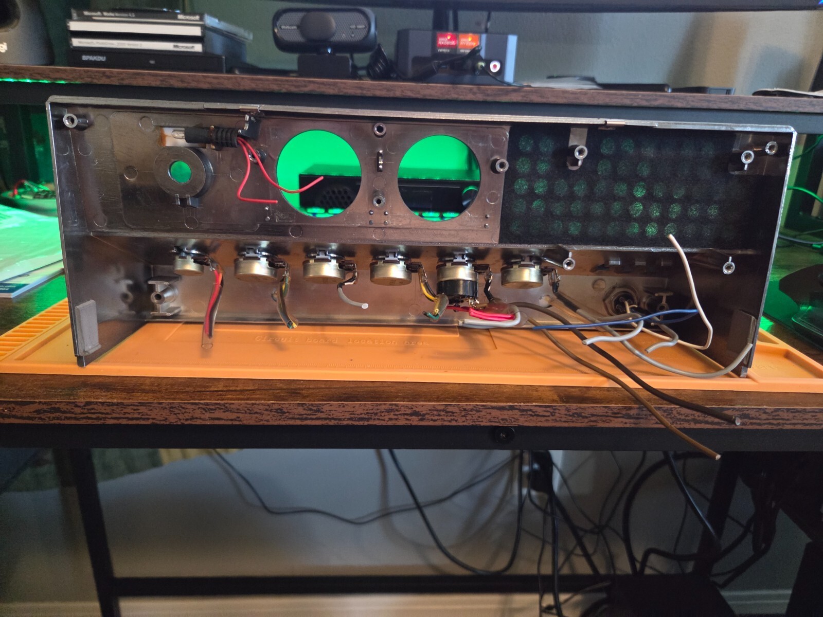 UNIQUE OPPORTUNITY FRONT PANEL AND ALL RHEOSTATS COBRA CAM 89 - Image 4