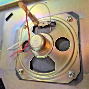 WORKING SPEAKER & FACEPLATE FOR ROYCE 1-625 BASE STATION CB RADIO