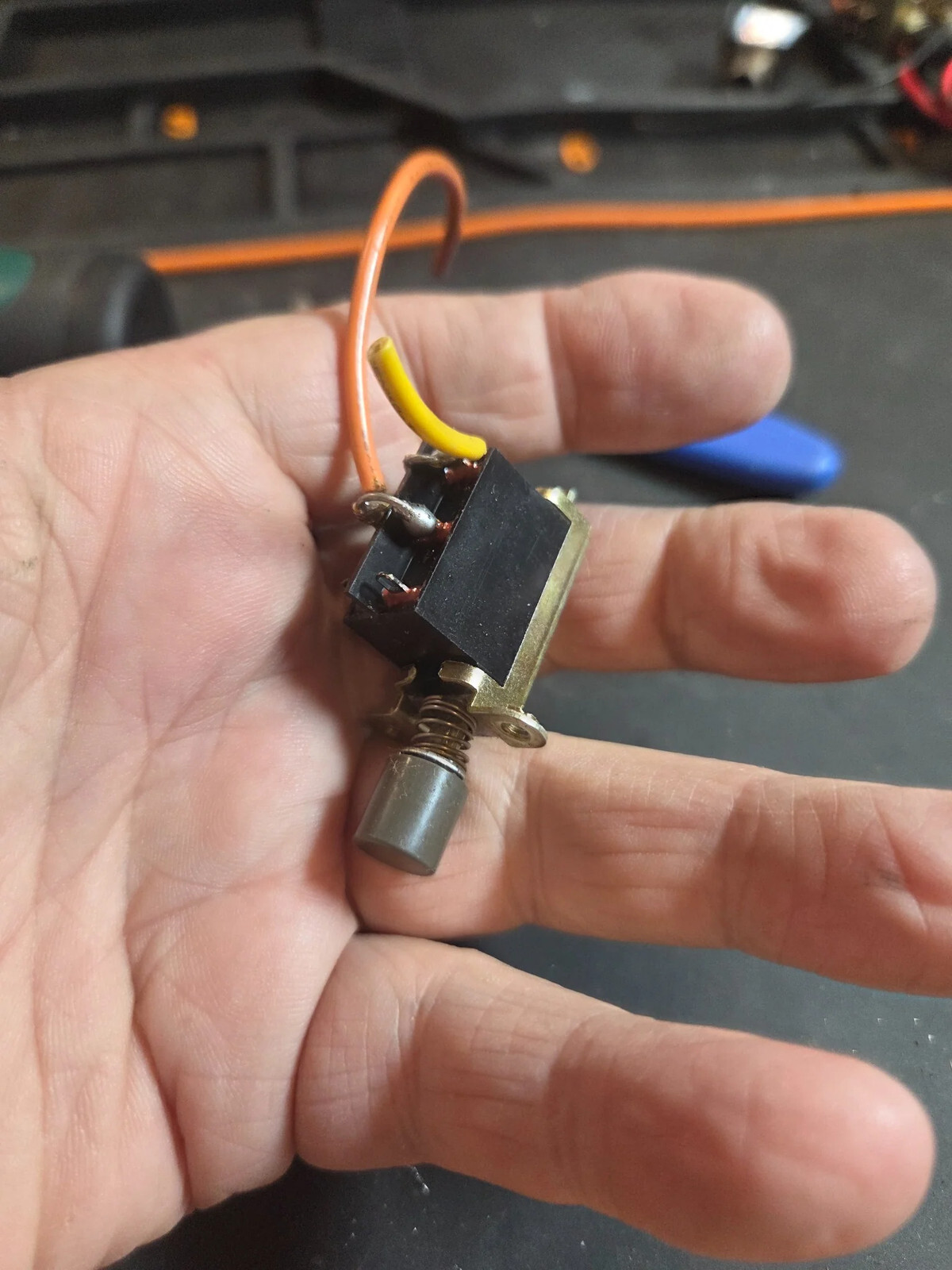 Lafayette Telsat 925B Panel-Mount Pushbutton Switch
