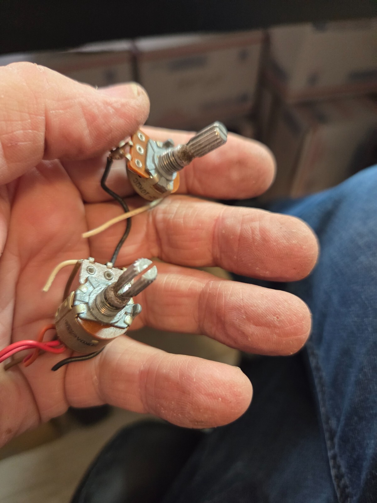 Pace 8004 Rotary Controls Potentiometer Pair