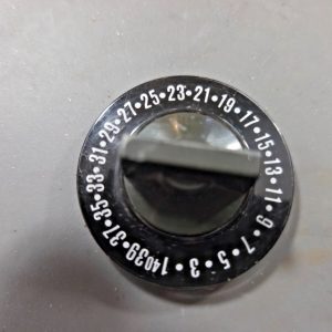 23 CHANNEL KNOB FOR DAK MKII MOBILE CB RADIO - VERY RARE