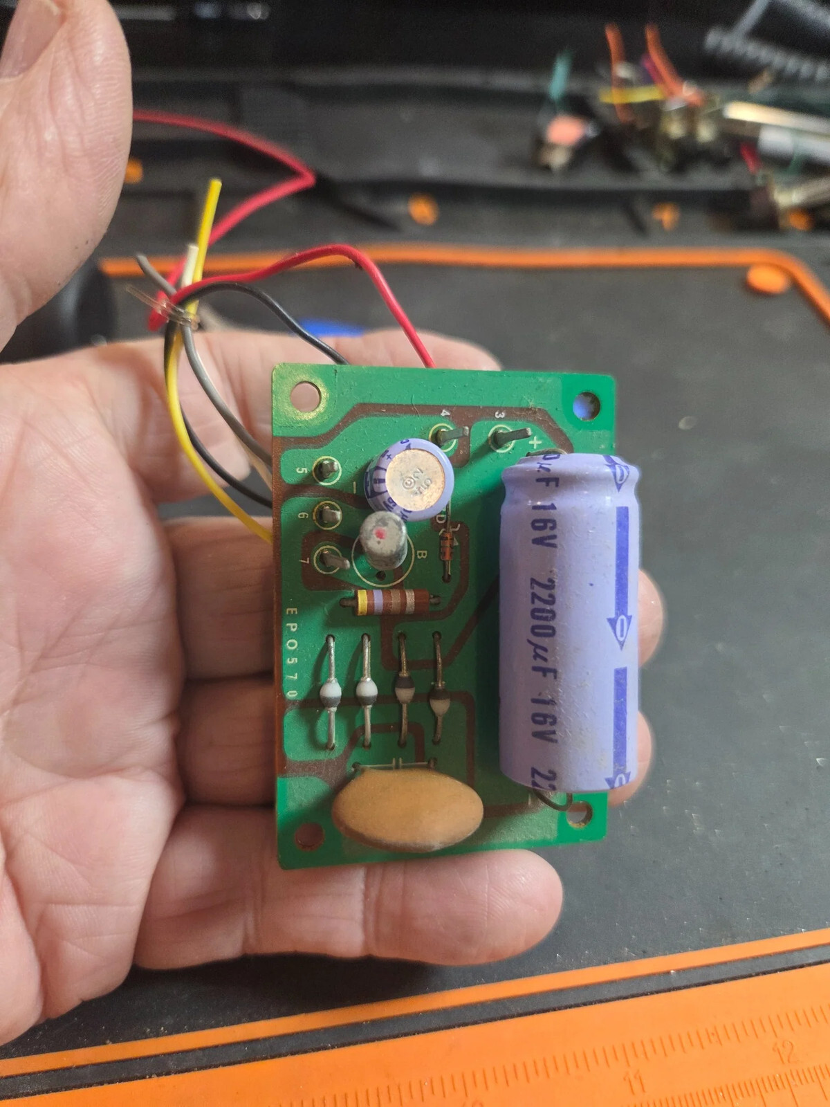 Lafayette Telsat 925B EP0570 DC Breakout Circuit Board Assembly
