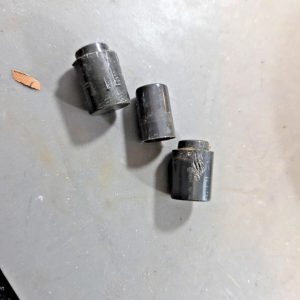 SET OF KNOBS FOR RARE DAK MKII MOBILE CB RADIO
