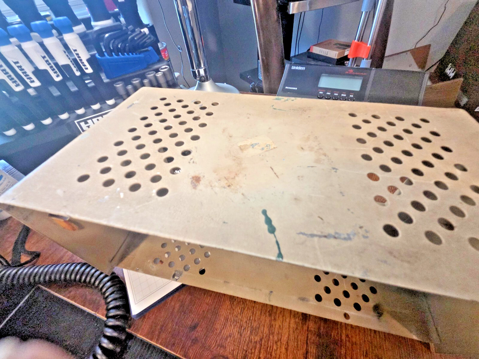 MUSTANG II COMPLETE METAL COVER TOP/SIDES/BACK BASE STATION CB RADIO - Image 3