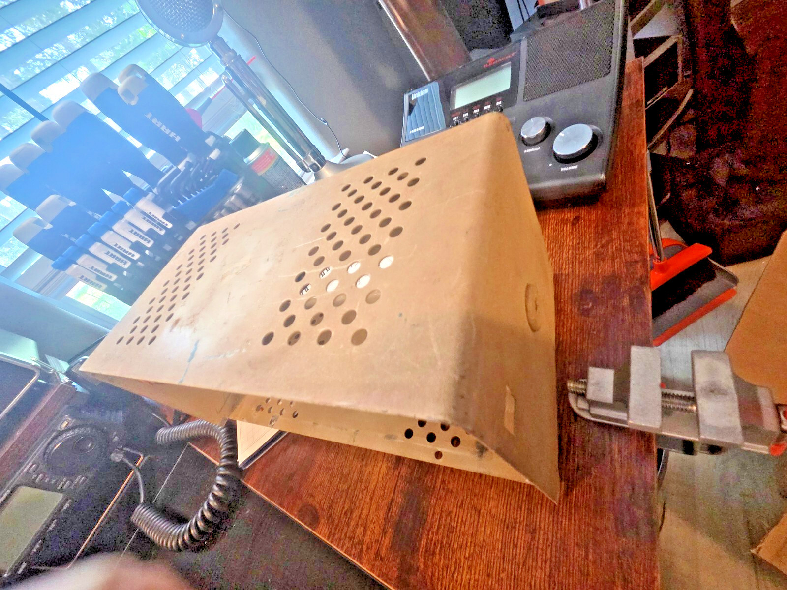MUSTANG II COMPLETE METAL COVER TOP/SIDES/BACK BASE STATION CB RADIO - Image 4