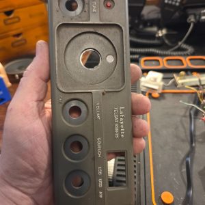Lafayette Telsat SSB-75 Front Bezel Faceplate Panel CB Radio Parts