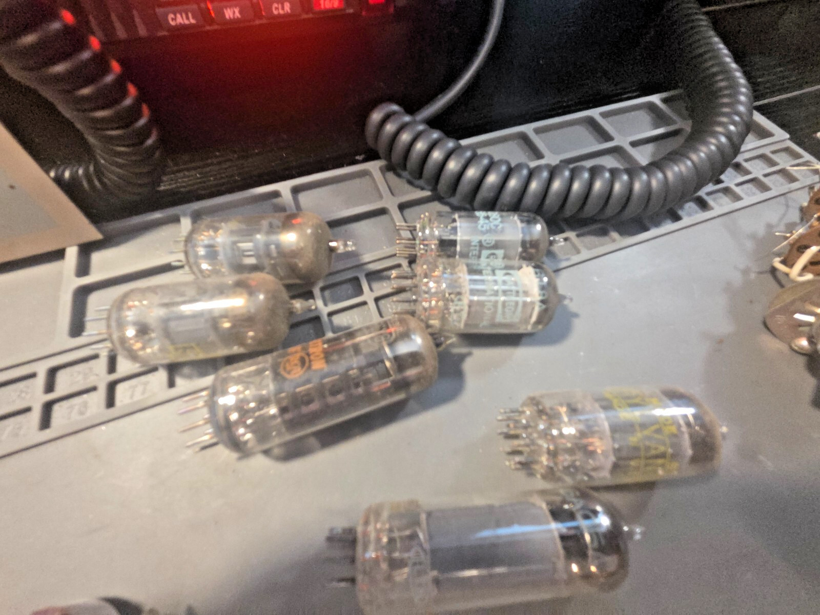 TUBES (UNTESTED) FOR MUSTANG II BASE STATION CB RADIO