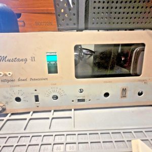 FACEPLATE (STEEL) FOR MUSTANG II BASE STATION CB RADIO