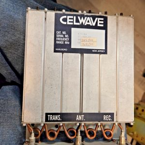 CELLWAVE MODEL 633-6A DUPLEXER FOR UHF REPEATER PERFECT CONDITION, WORKING UNIT