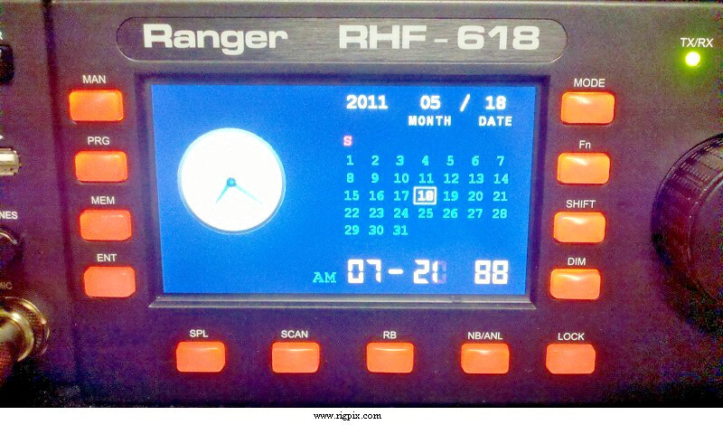 COLOR TOUCHSCREEN CB FROM RANGER RHF-618 BASE ONE ONLY - Image 4