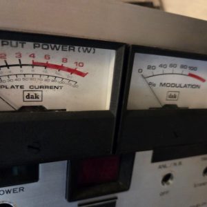 PLATE CURRENT METER FOR DAK MARK X BASE STATION CB RADIO