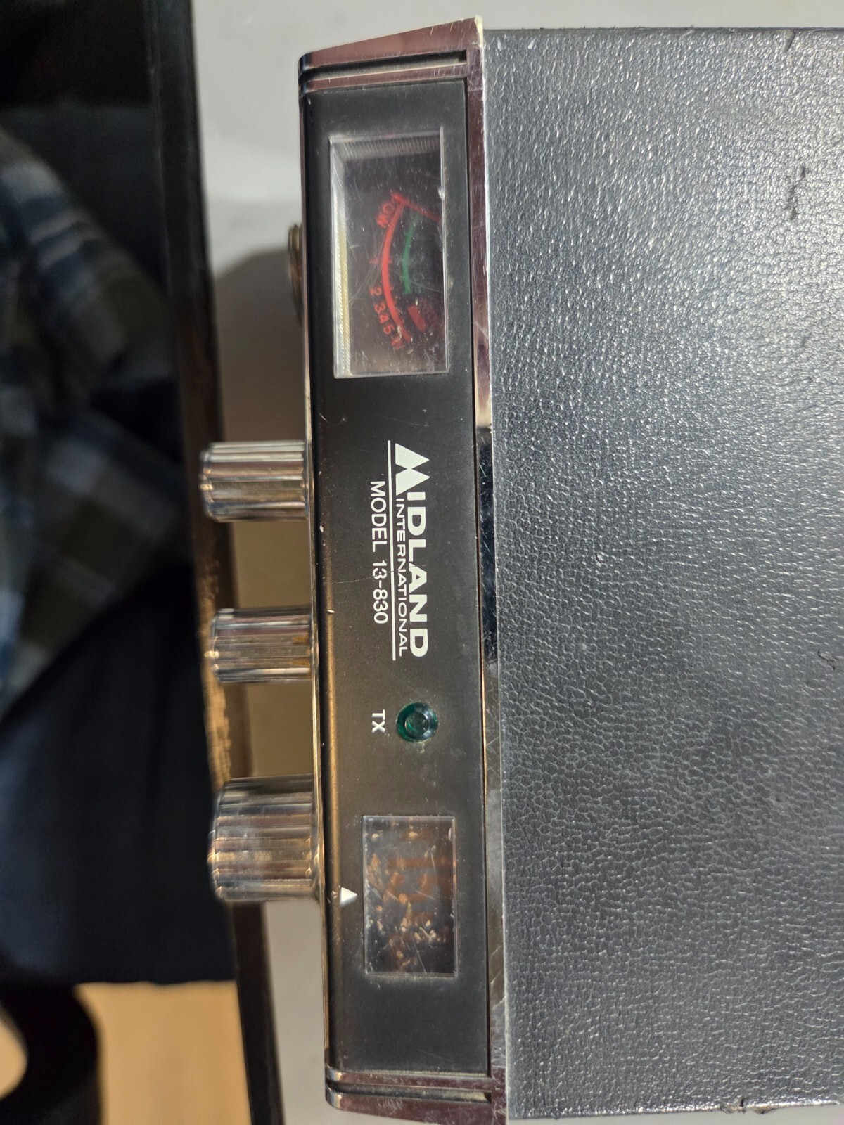 COOL MIDLAND RADIO W/ TOP READING SWR/CHANNEL SELECTOR POWERS ON - Image 5