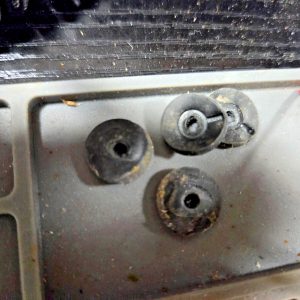 RUBBER GROMMETS FOR COBRA 139 BASE STATION CB RADIO