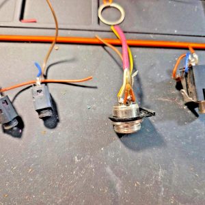COMPLETE SET OF JACKS/PLUGS FOR JC PENNEY PINTO 23 BASE STATION CB