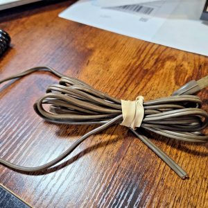 ORIGINAL BROWNING R-27 AC POWER CORD, GOOD SHAPE