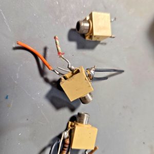 ROBYN GT-7C THREE ENTERNAL 1/8" (3.5MM) AUDIO JACKS FOR REAR OF MOBILE CB RADIO